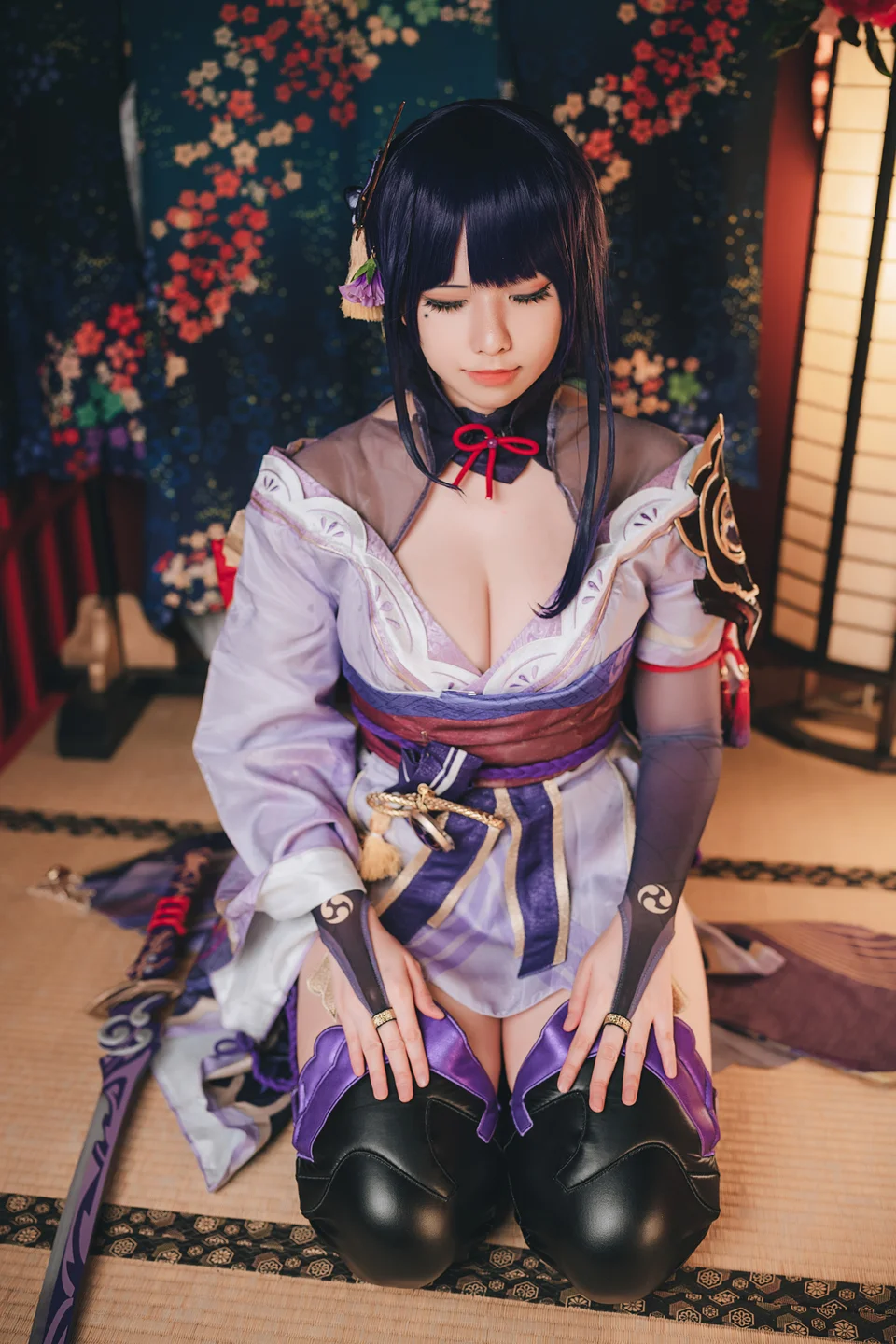 小空sora - No.011 原神·雷电将军 [17P-65MB] tg@simisebaisi 【丝足阁】010.webp